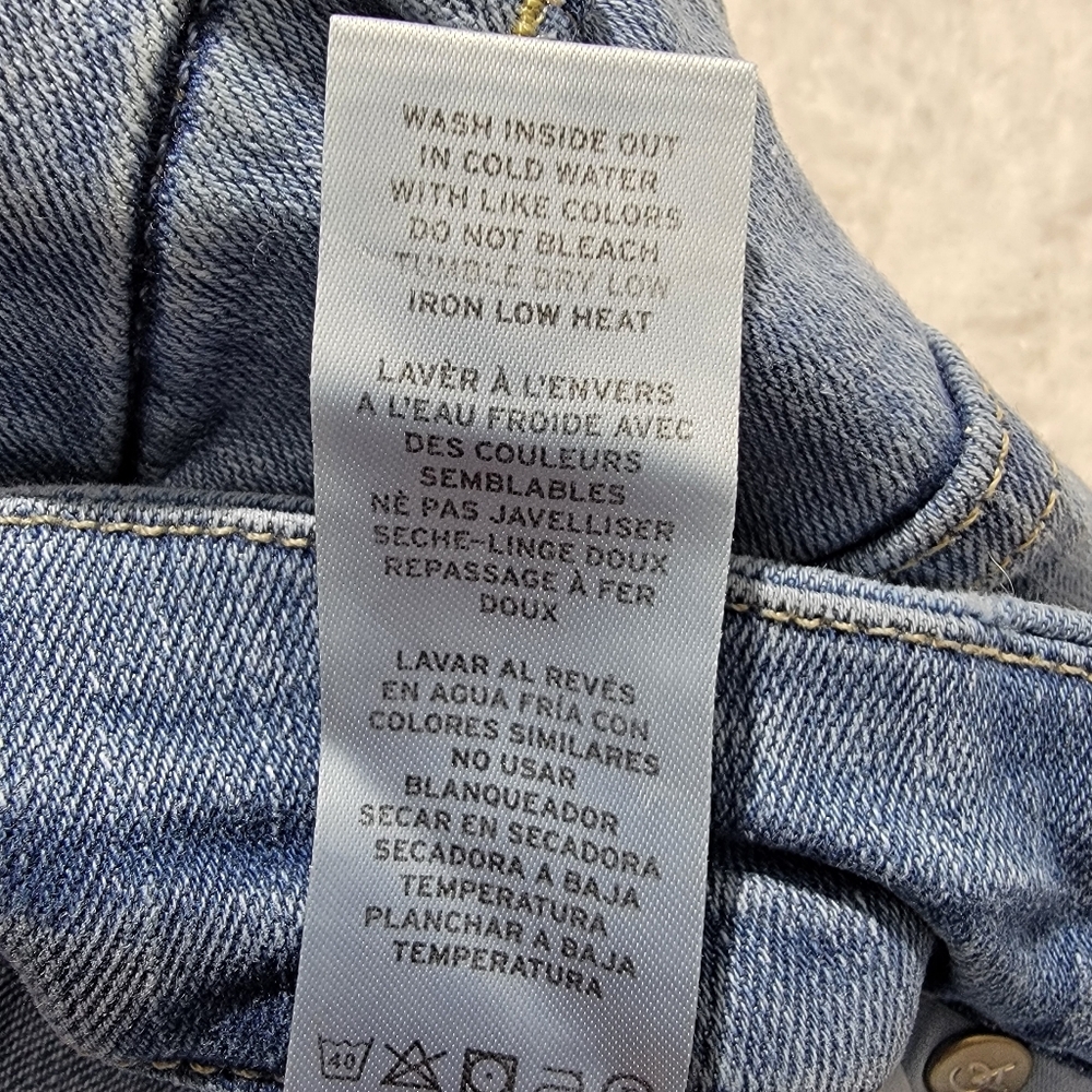 Good American Light Blue High-Rise Skinny Jeans - Picture 8 of 13